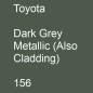 Preview: Toyota, Dark Grey Metallic (Also Cladding), 156.